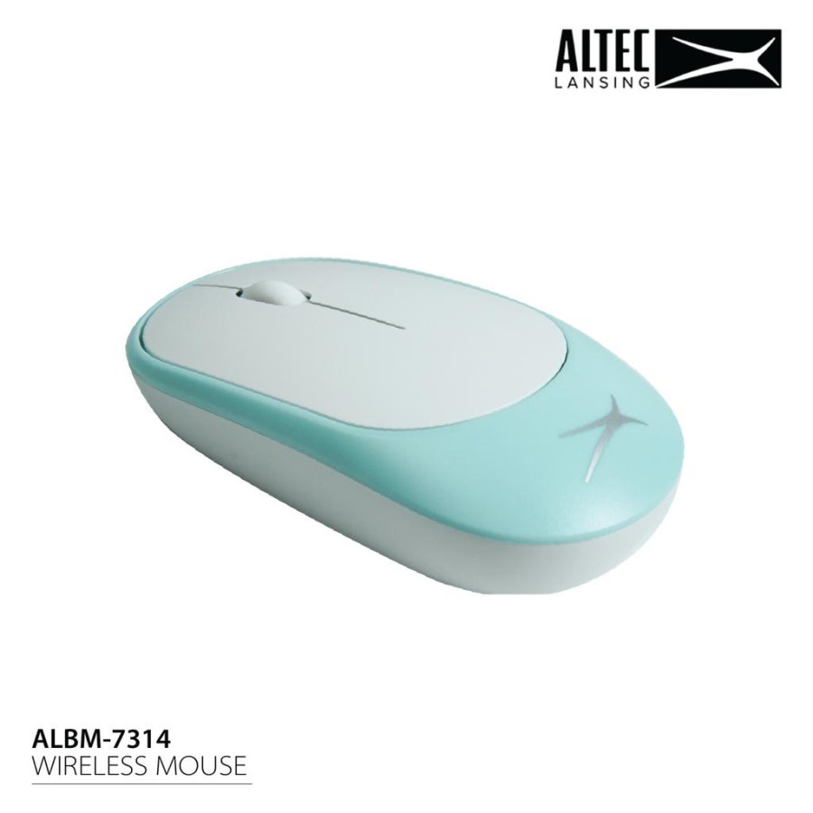 Mouse Wireless Altec Lansing ALBM-7314 Silent Blue | Altec ALBM7314