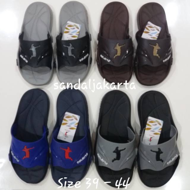 Inkayni YK-6018 Sandal Selop Sporty Pria & Wanita Ringan Empuk Nyaman Murah Size 39-44