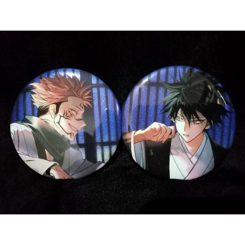Jujutsu Kaisen Fushiguro Megumi Ryomen Sukuna SUKUFUSHI Badge Fanmerch By CircusMayer