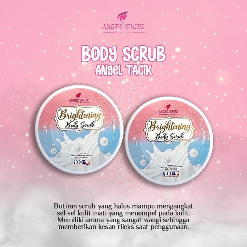 ANGEL TACIK WHITENING BODY LOTION HB SABUN BODY SCRUB BRIGHTENING ANGEL TACIK BPOM