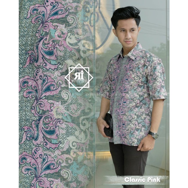 Kemaja Batik pria lengan Pendek / Hem Batik Modern / Kemeja Terlaris