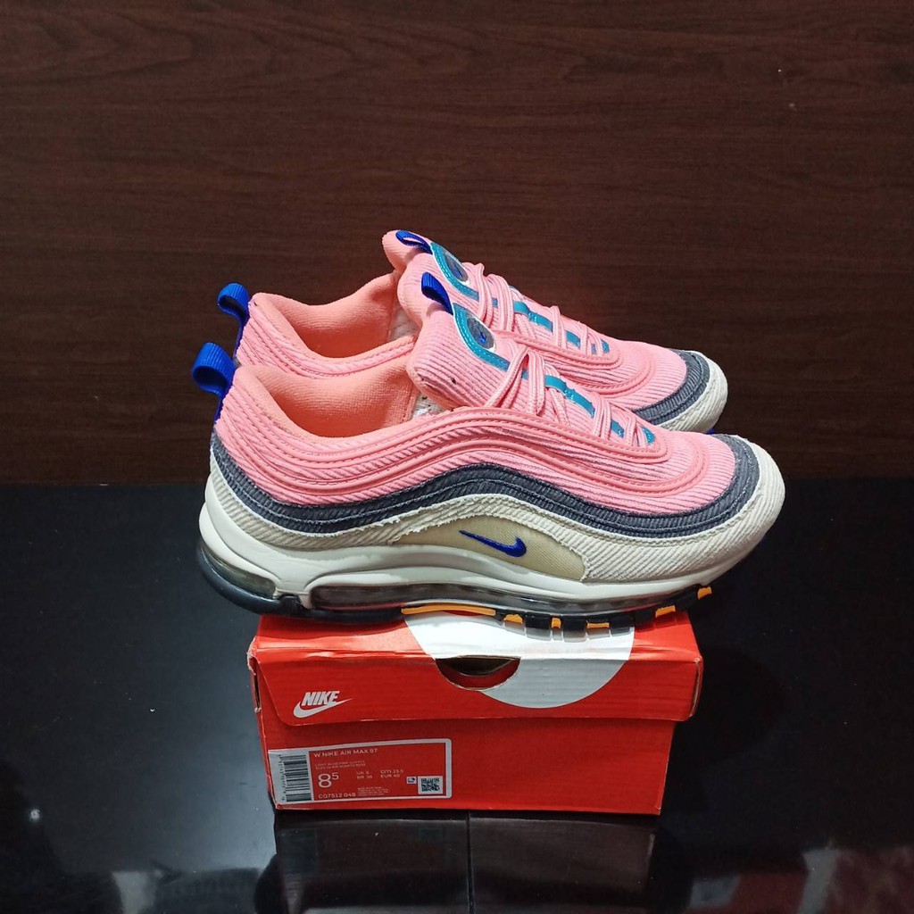 TERPERCAYA  Sepatu Running Nike Airmax 97 Corduroy Desert IMPORT PREMIUM QUALITY