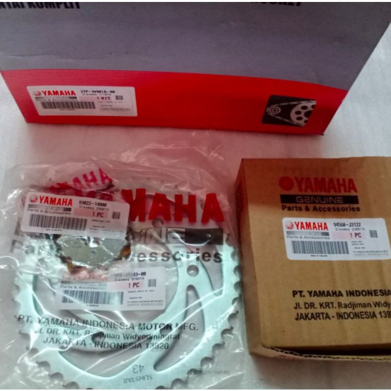 Girset Yamaha New Vixion Advance 2005 Asli 2TP-W001A-00