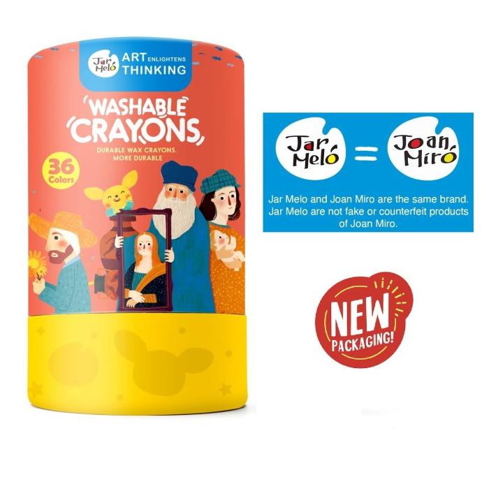 

Joan Miro Washable Crayon 36 color Krayon set anak