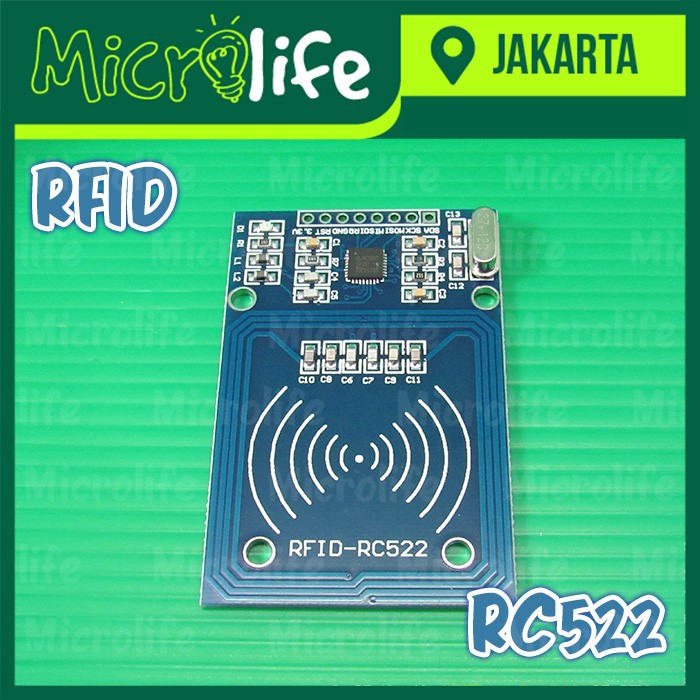 RC522 RFID Reader and Writer Module Baca Tulis