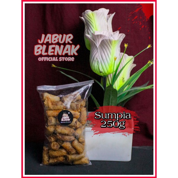 

Sumpia Udang Spesial 250g makanan ringan murah snack murah cemilan murah jajanan murah jajan snack oleh oleh murah enak berkualitas jajanan kekinian lumpia udang JABUR BLENAK