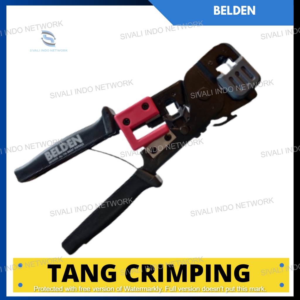 BELDEN CRIMPING TOOL TANG CRIMPING  RJ45 RJ11 CAT5E CAT6 AP100007