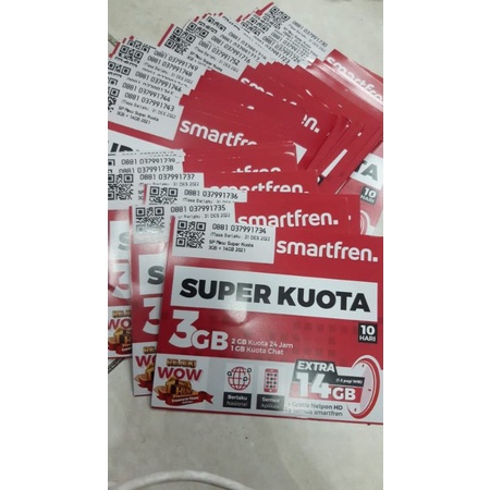 Smartfren 3GB full kuota