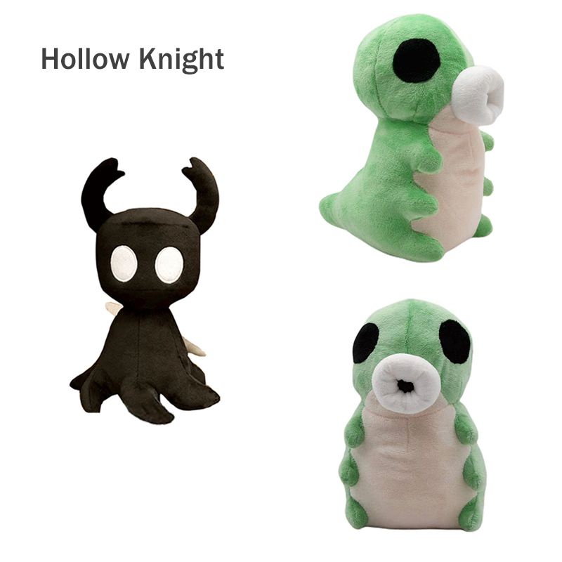 New Hollow Knight Zote Plush Toy Game Hollow Knight Plush Figure Doll Stuffed Soft Gift Toys for Children Kids Boys Christmas