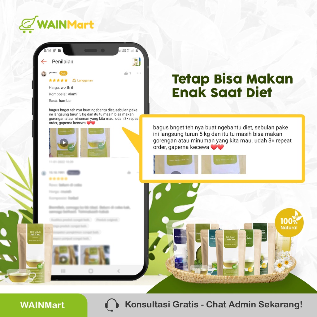 LANGSING ALAMI !!!  Teh Jati Cina Original 100% Pelangsing Celup Teh Sennafit Teh Peluntur Lemak Perut Buncit Ampuh Teh Pelangsing Penurun Berat Badan Cepat Bpom Teh Celup Daun Jati Cina Teh Diet Bpom dan Halal Ampuh