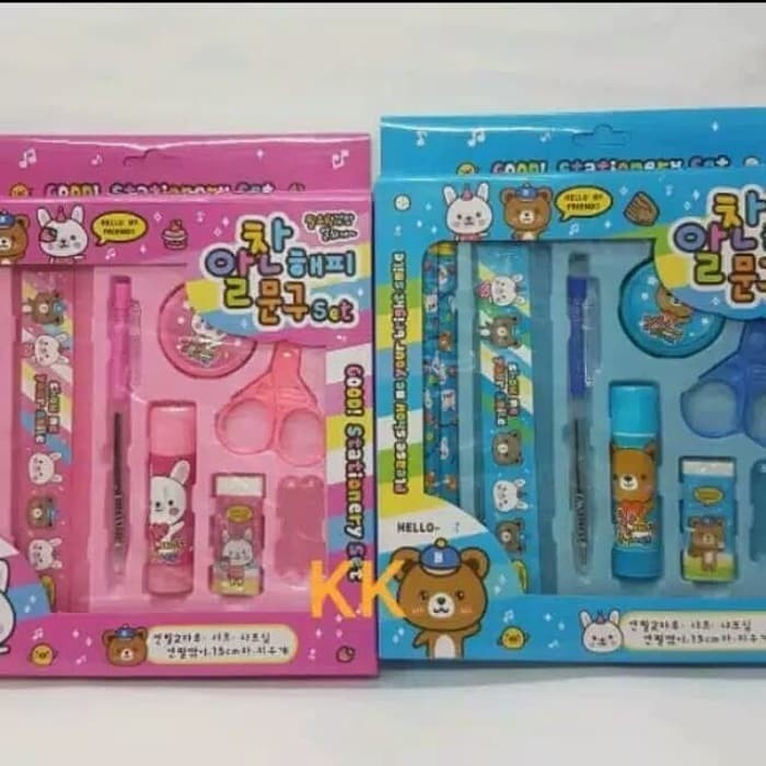 

Souvenir ulang tahun anak / Alat tulis set gunting