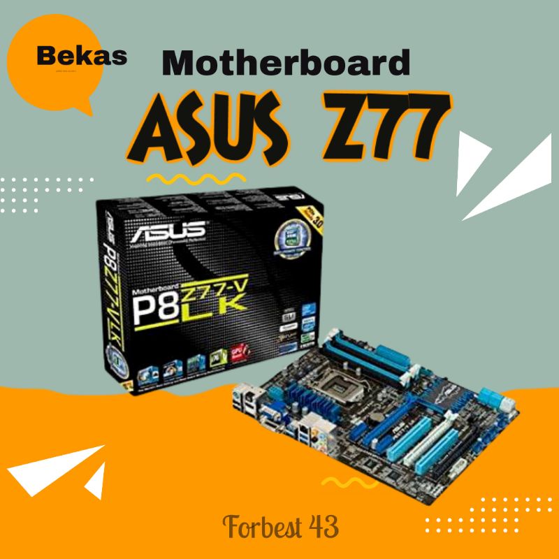 Motherboard Z77 Asus Gigabyte MSI Gaming Series LGA 1155