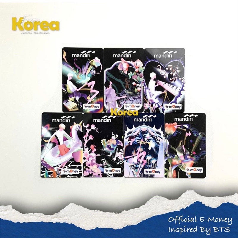 E Money Mandiri inspired by bts