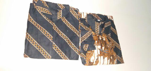 Gamis Batik Jawi Modern Rit Resleting Depan Bahan Katun Primisima Adem Dan Tebal 0115/1622