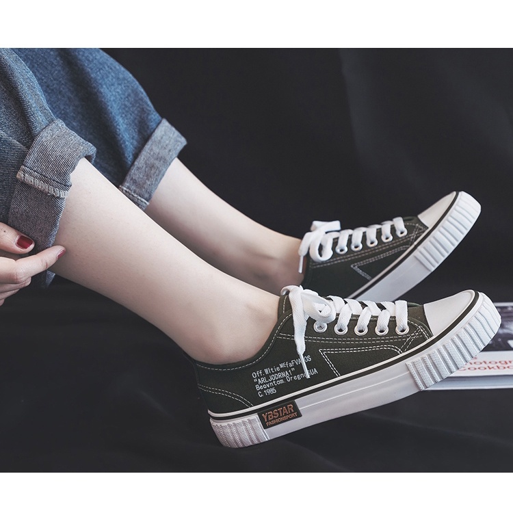 [DREAM] 101 Sepatu Wanita Sneakers Kanvas Trendy dan Elegan