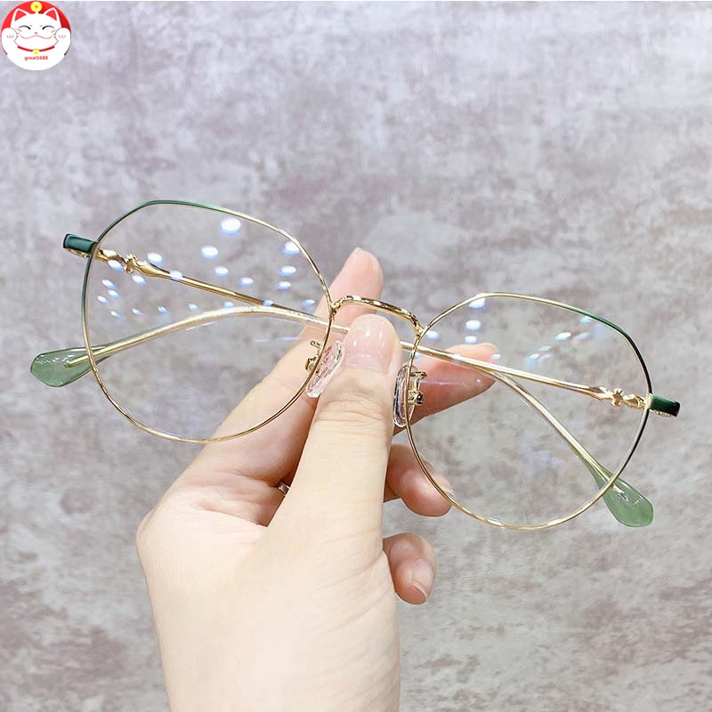 Blue Light Blocking Glasses Cute Anti Eye Strain Fashion Big Frame Glasses For Reading Play Computer