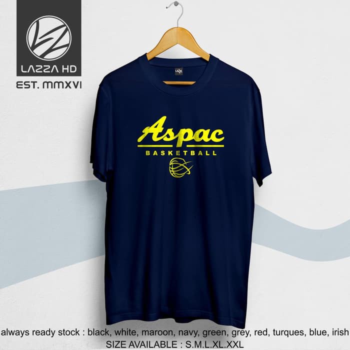 Kaos Tshirt Distro Basket Aspac Jakarta ibl Dbl Terlaris