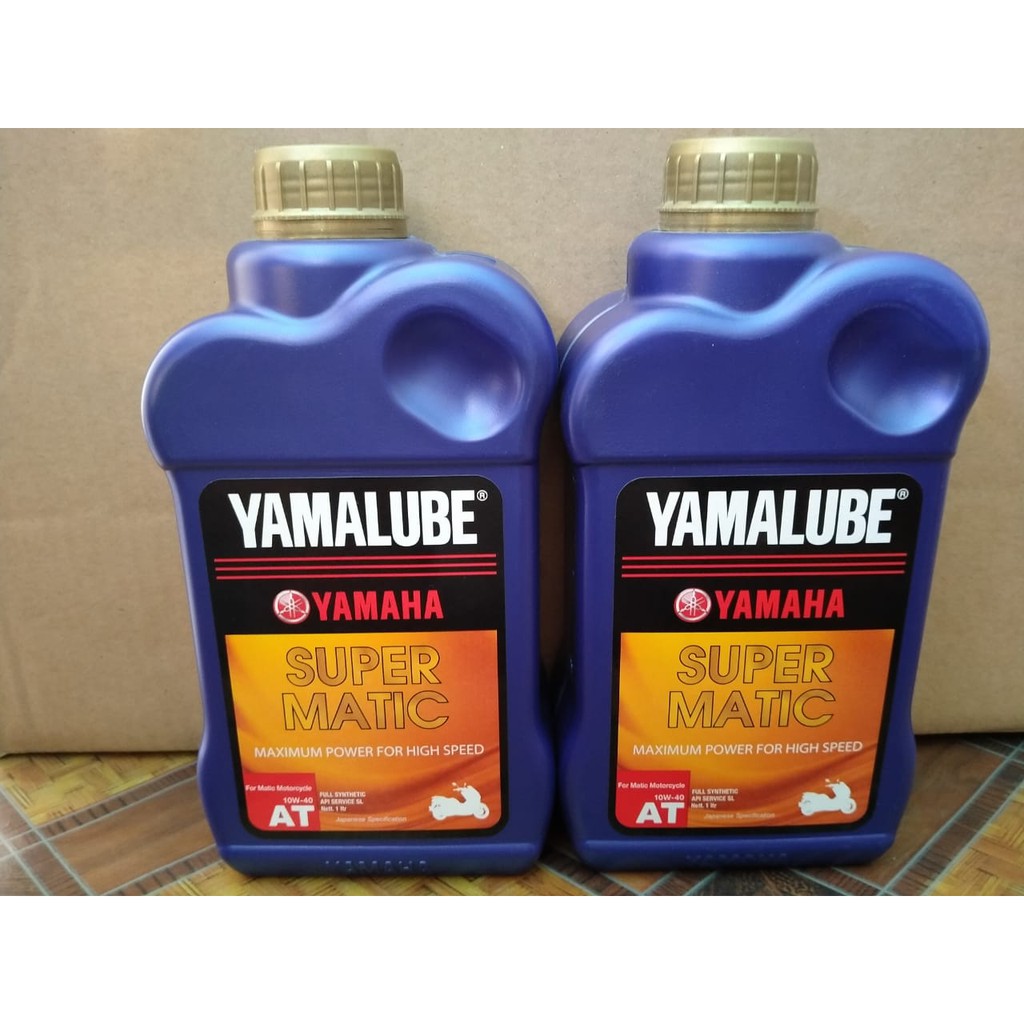 Oli Matic Yamalube 1 Liter AT10W-40 Yamaha Super Matic