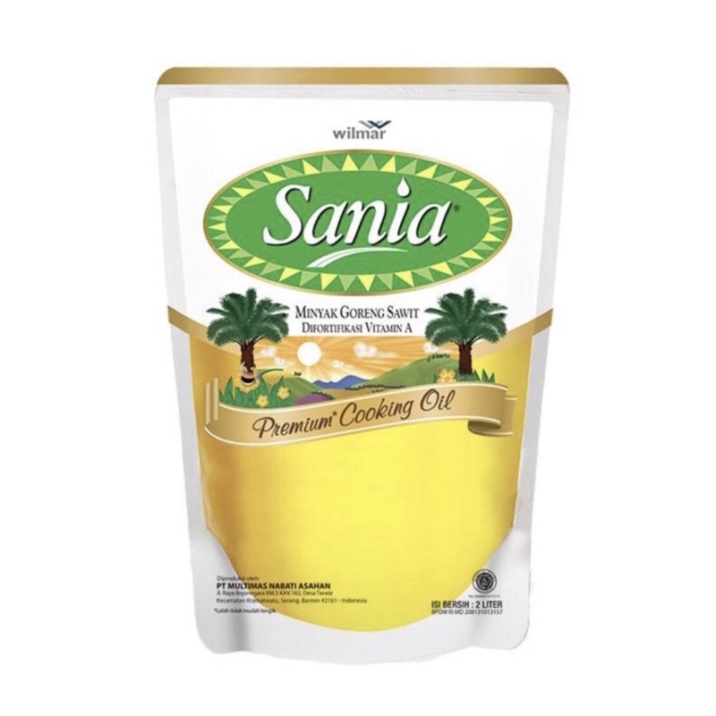

MINYAK GORENG SANIA 2 liter