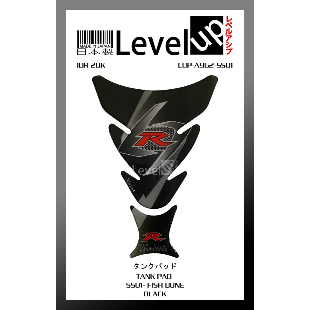 Level Up Tank Pad GSX R/ Tank Pad Racing/ Tank Pad Variasi/ Tank Pad Keren