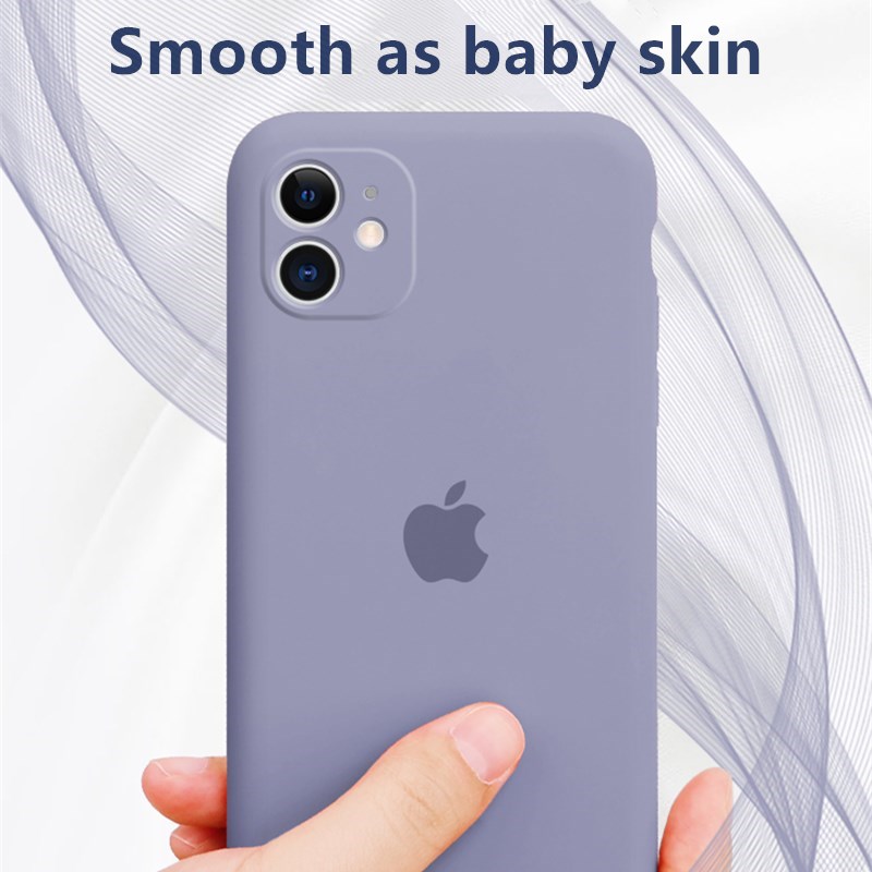 Soft Case Silikon untuk iPhone Xs Max XR 7/8 Plus Perlindungan Lensa Anti Jatuh Casing