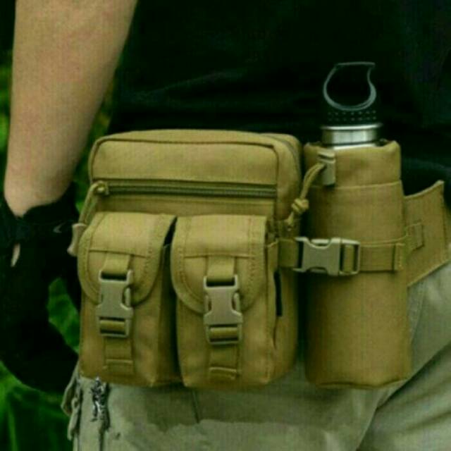Tas pinggang waist bag tactical