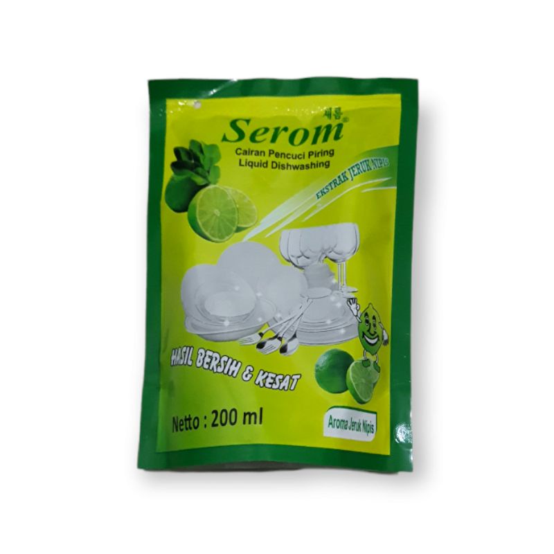 Serom Sabun Pencuci Piring Aroma Jeruk Nipis 200 mL
