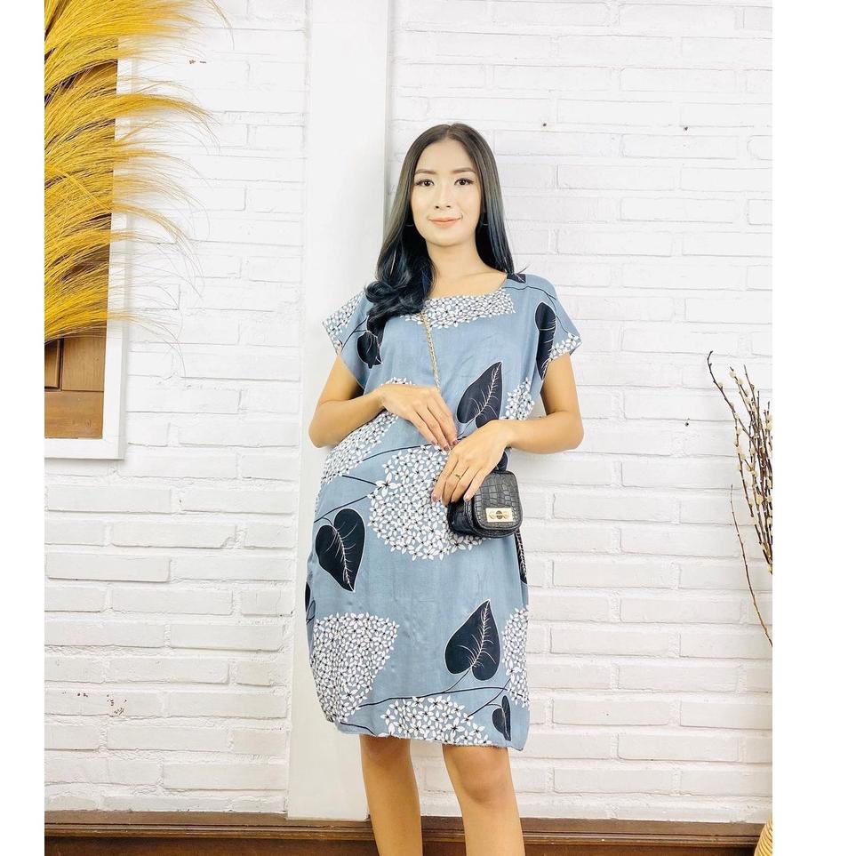 "ATA.25Au22ᴮ" Benang Raja Daster Midi Santung