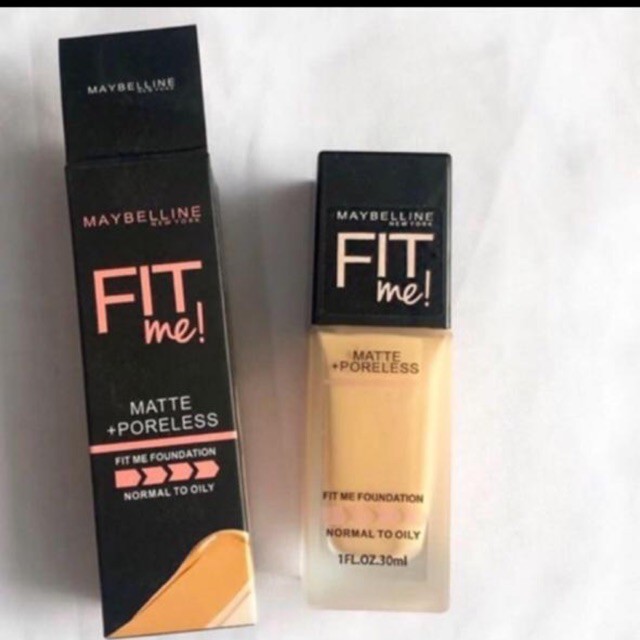 [Per Botol] Foundation Maybelline Fit Me! Kotak Single