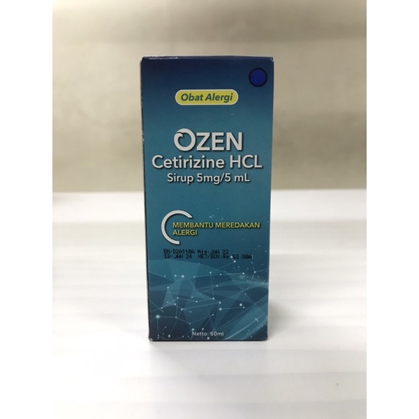 Ozen Ceririzine sirup 5mg/5ml obat alergi