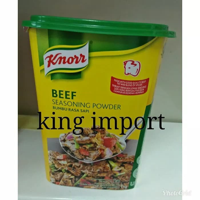 

KUALITAS TERBAIK - KNOR BEEF SEASONING POWDER 1KG/KALDU SAPI PENYEDAP RASA