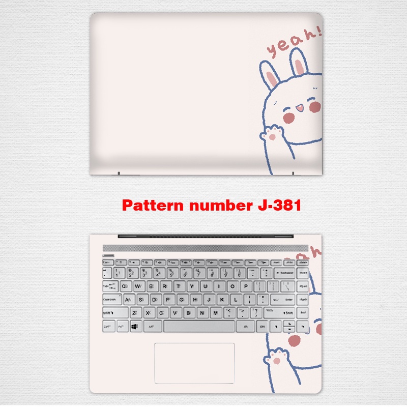 Stiker Skin Vinyl 2 Sisi Pelindung Laptop 11 / 12 / 13 / 14 / 15 / 17 Inch Untuk Universa HP ZHAN 66pro14g1 / G2 / G445 / G6 / 445 / G4G / G430