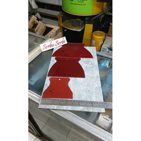 {SKRAP PLASTIK} Skrap kape plastik pvc biasa /pcs