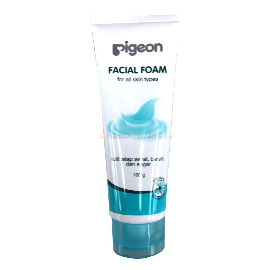 Pigeon Facial Foam Sabun Cuci Muka 100ml Pembersih Wajah Cocok Semua Jenis Kulit Pigen