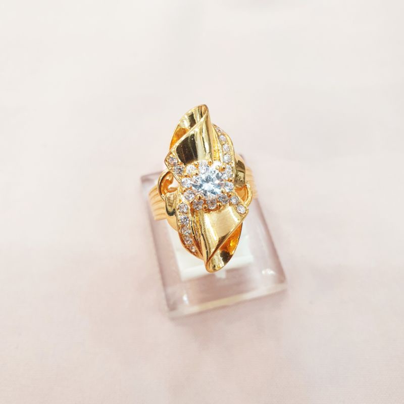 Cincin variasi emas asli kadar 700