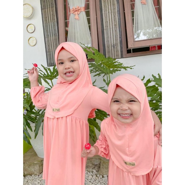 GAMIS ANAK SHERYL/ONE SET  ORI DESMONDA HIJAB