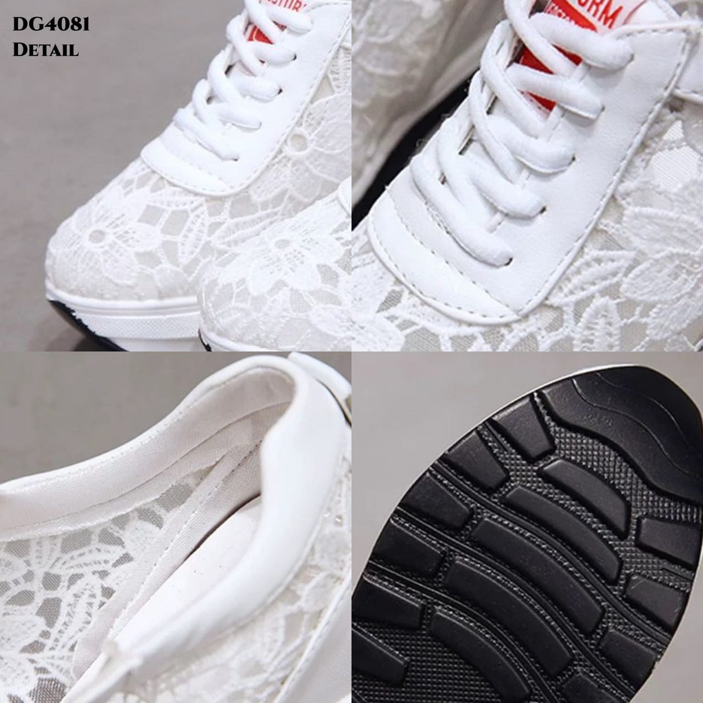 PRF Sneakers High Wedges Fashion Korea Anti Slip On DG4081