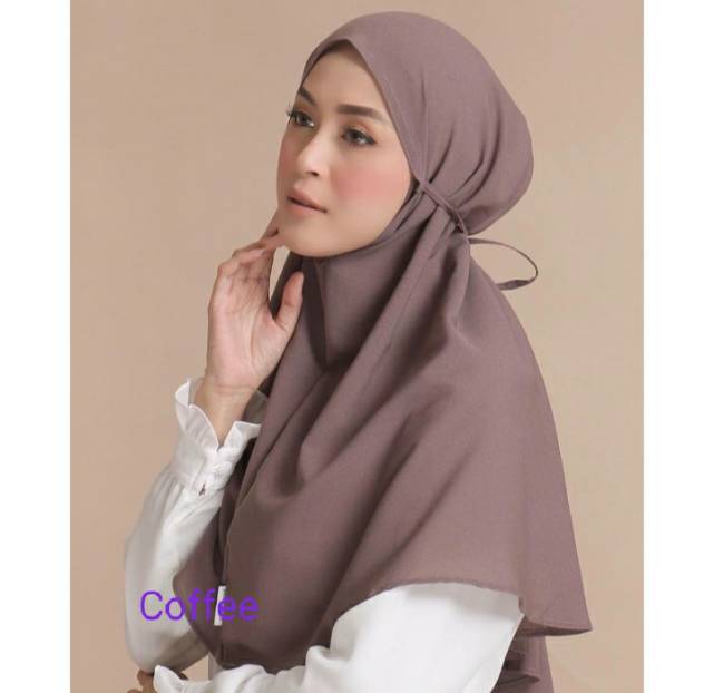 hijab Bergo maryam nonped diamond