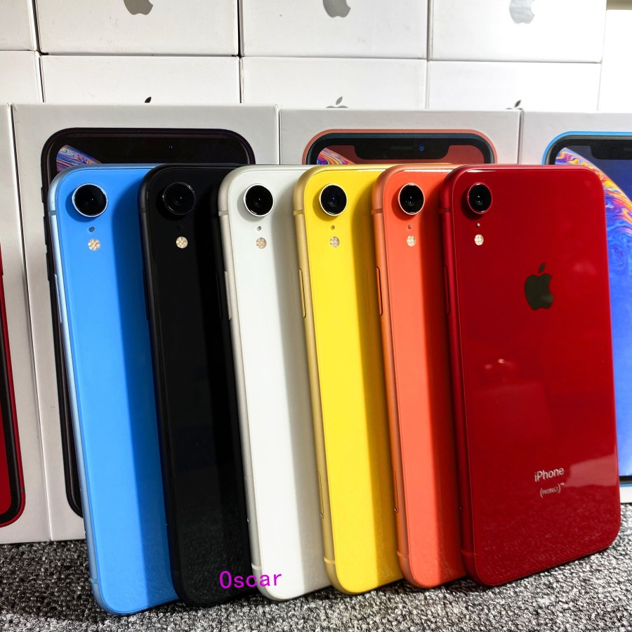 iphone xr256gb128gb64gb fullsetnewsecond mulus 100 original mistery box anti zonk smartphonecell