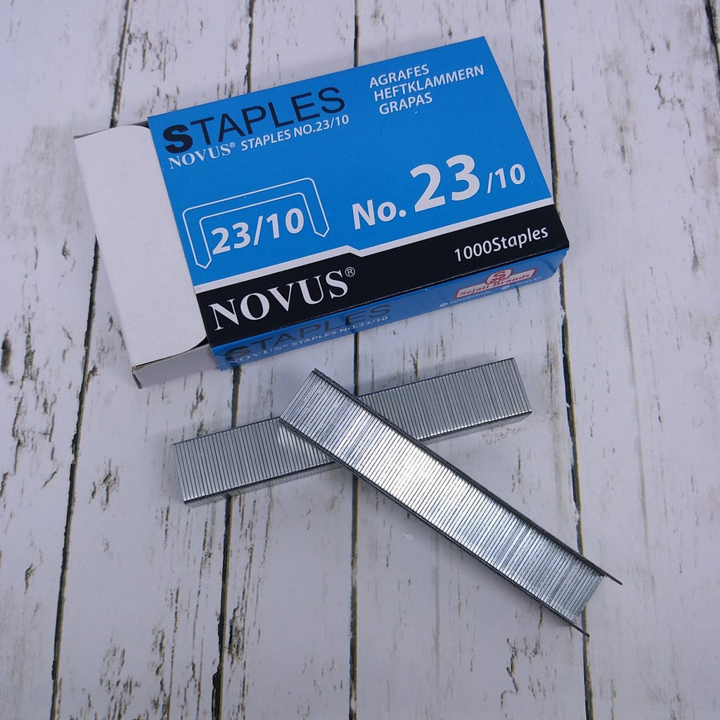 

Novus isi stapler 23/10 - Staples 10 mm