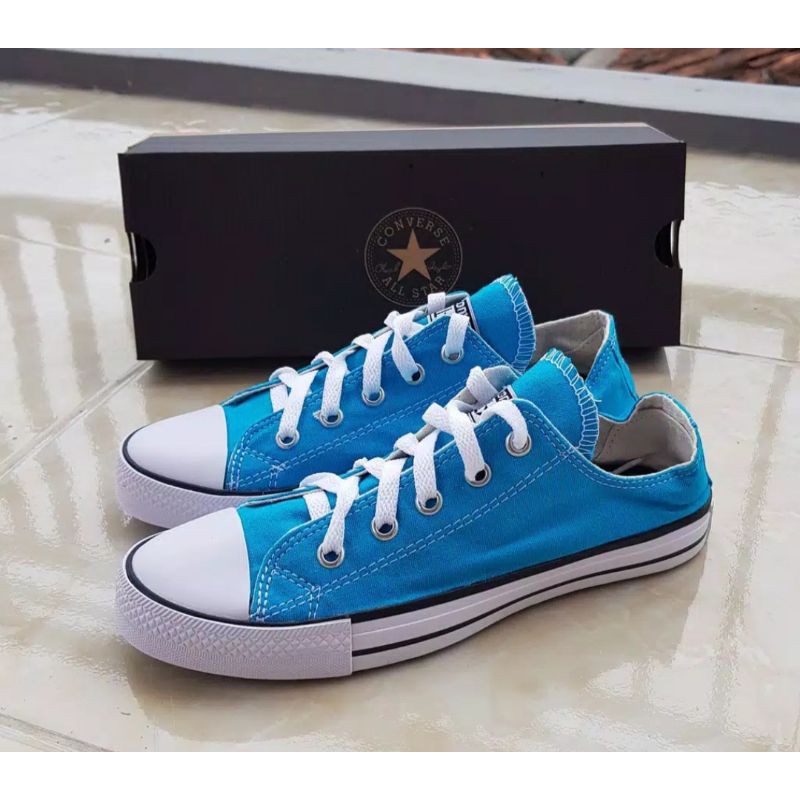 Sepatu Casual All-Star Converse Biru Muda - Raw's Shop