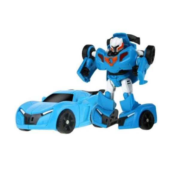 Mainan Mobil Robot Tobot Y Mini Biru / Putih