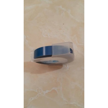 

TERLARIS !!! Dymo Emboss Label Tape Blue