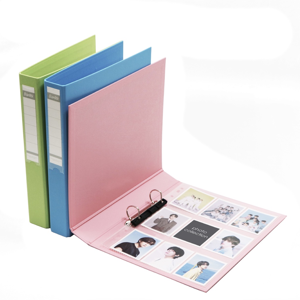

[Zada] Bantex Photocard Album A4 2 Ring Binder Bubble 8222P