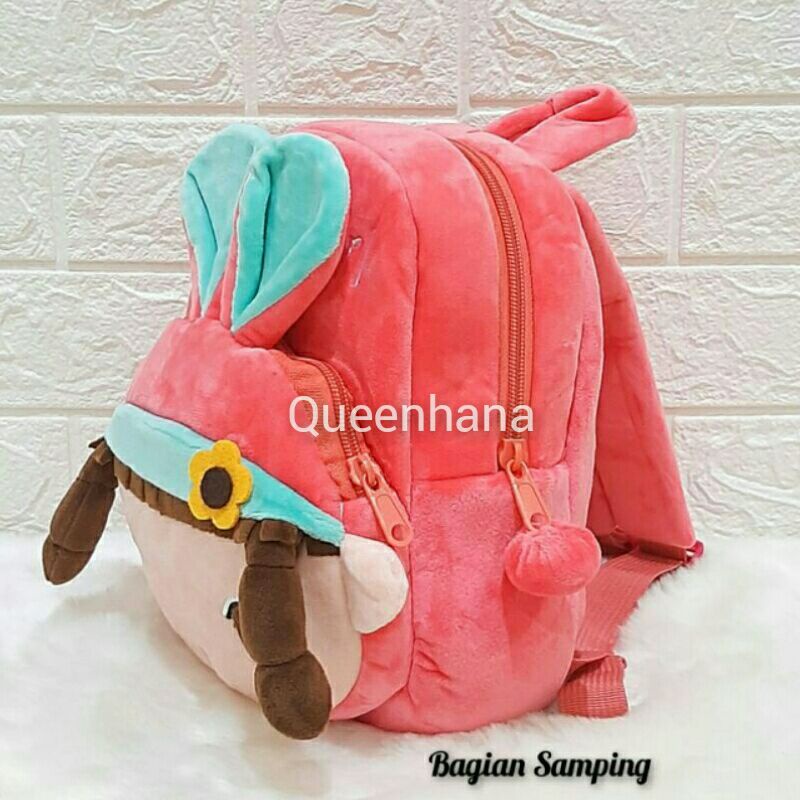 Tas Ransel Depan Resleting M Tas Ransel Boneka Karakter