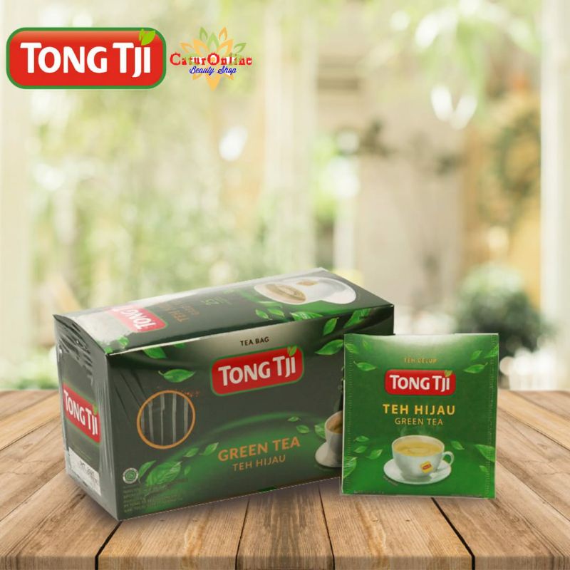 

Tong Tji Green Tea 1 pack isi 50 gram ( Tea Bag/ Teh Celup dgn Amplop )