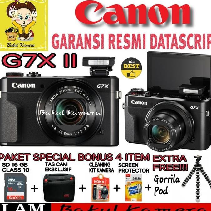 PROMO!!!!!!!! CANON POWERSHOT G7X MARK II / CANON G7X MARK II / G7X MARK II TERLARIS