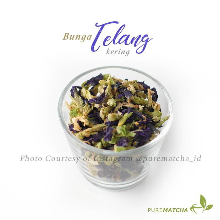 

Bunga Telang Teh Biru Pewarna Makanan Butterfly Pea Dried Flower 50 gr - tth1311