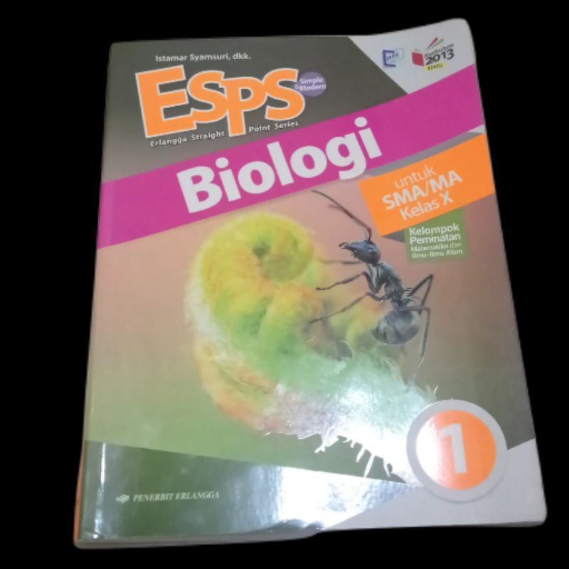 preloved esps biologi erlangga kelas 10