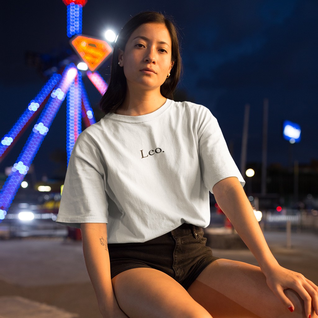 Kaos Zodiak "Leo" - Kaos Zodiak Leo/Baju Zodiak Leo/Kaos Zodiak/Tshirt Zodiak